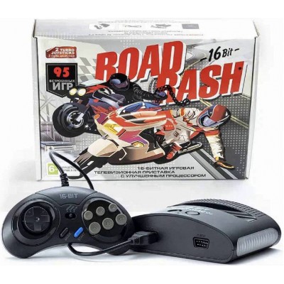 16 bit Приставка Road Rash (95 игр)